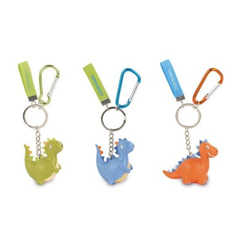 PORTACHIAVI DINOSAURO H.5CM. ASSORTITI